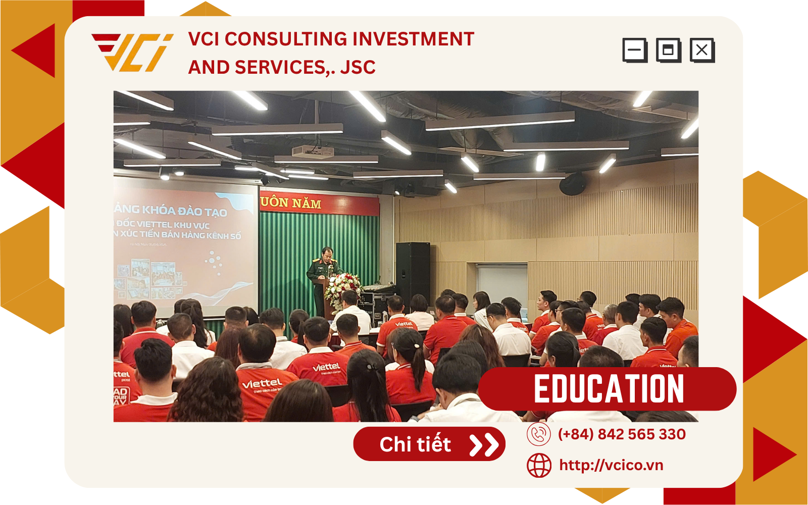 VCI & VIETTEL: NÂNG TẦM NĂNG LỰC GIÁM ĐỐC KHU VỰC - KIẾN TẠO TƯ DUY LÃNH ĐẠO TRONG KỶ NGUYÊN MỚI