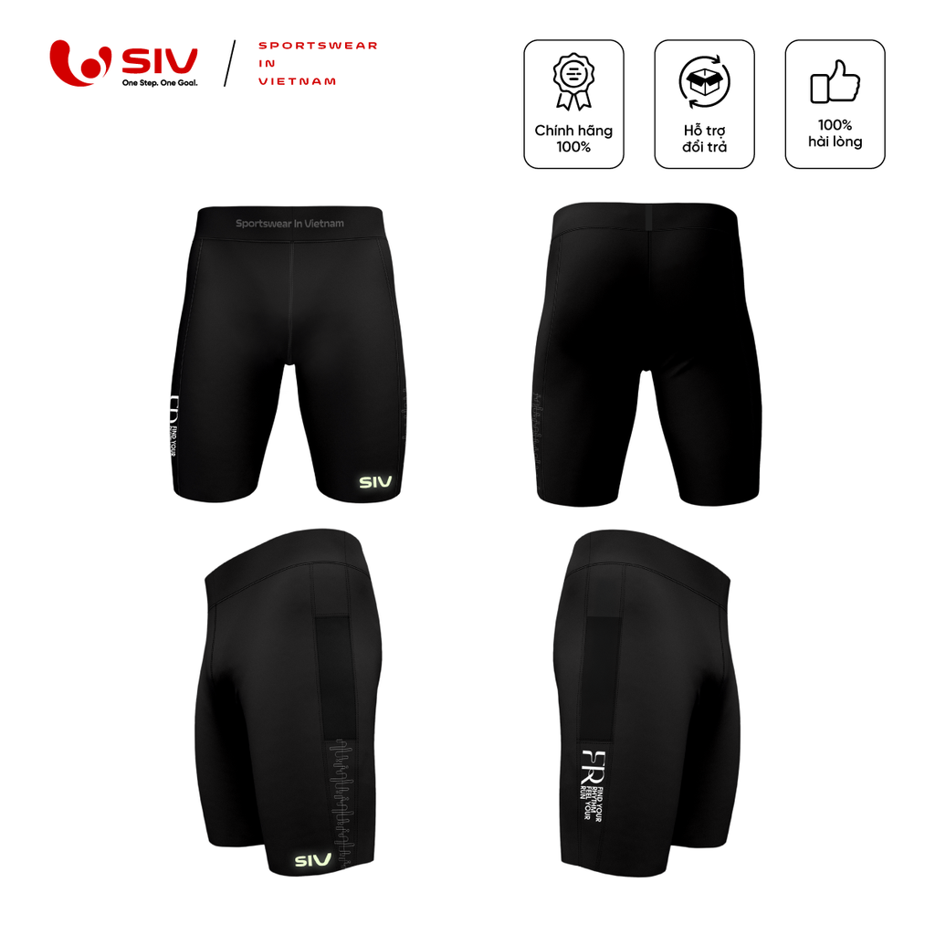 Quần bó cơ chạy bộ SIV