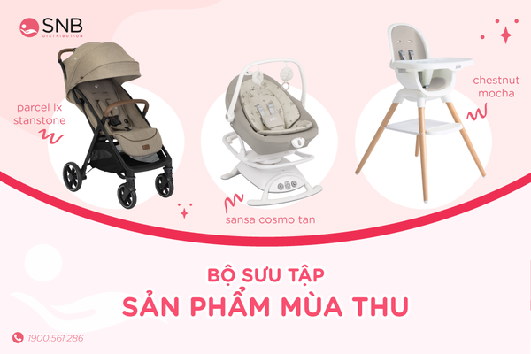 Bộ sưu tập sản phẩm mùa thu từ Joie Baby