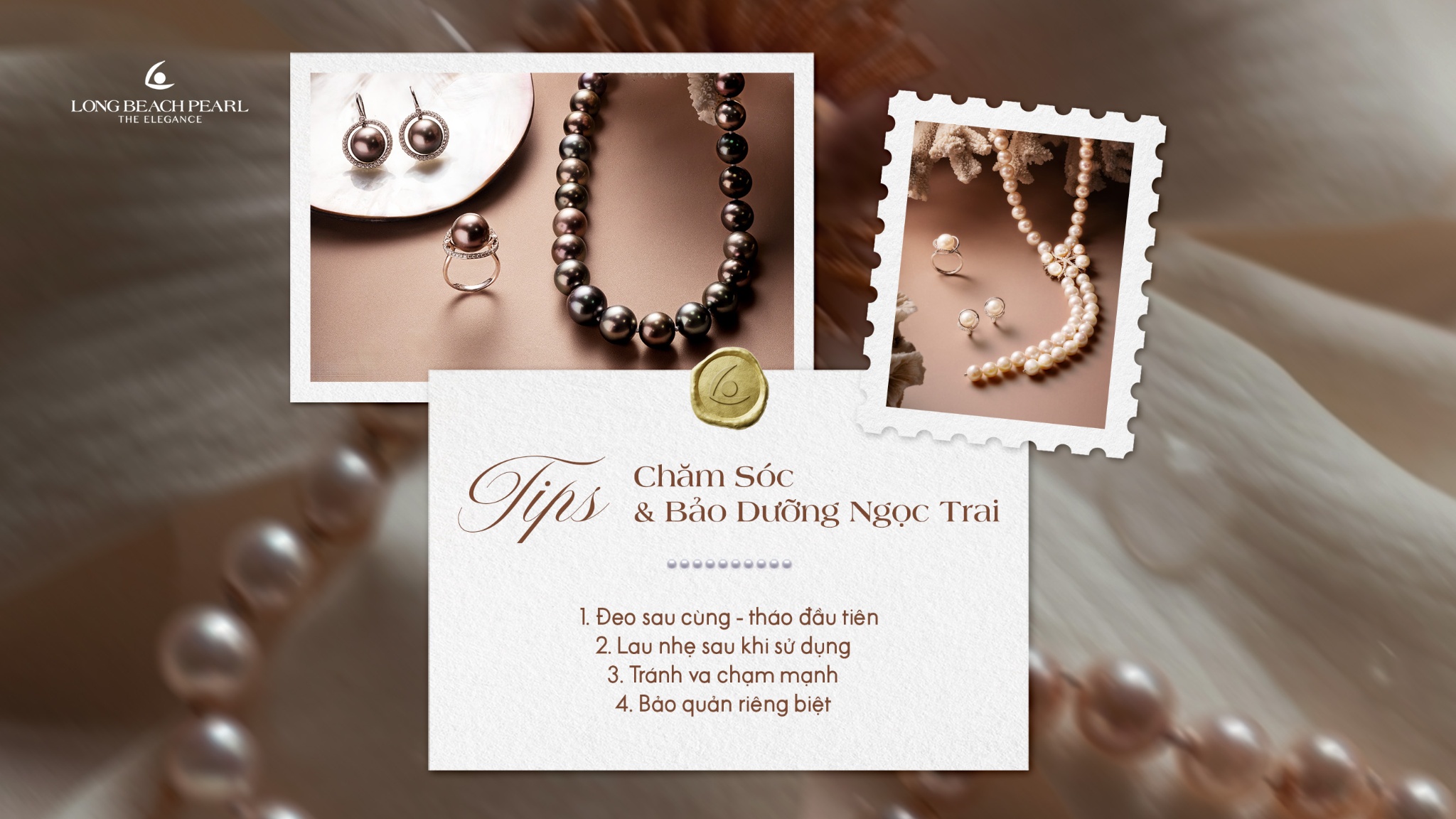 TIPS CHĂM SÓC & BẢO DƯỠNG NGỌC TRAI