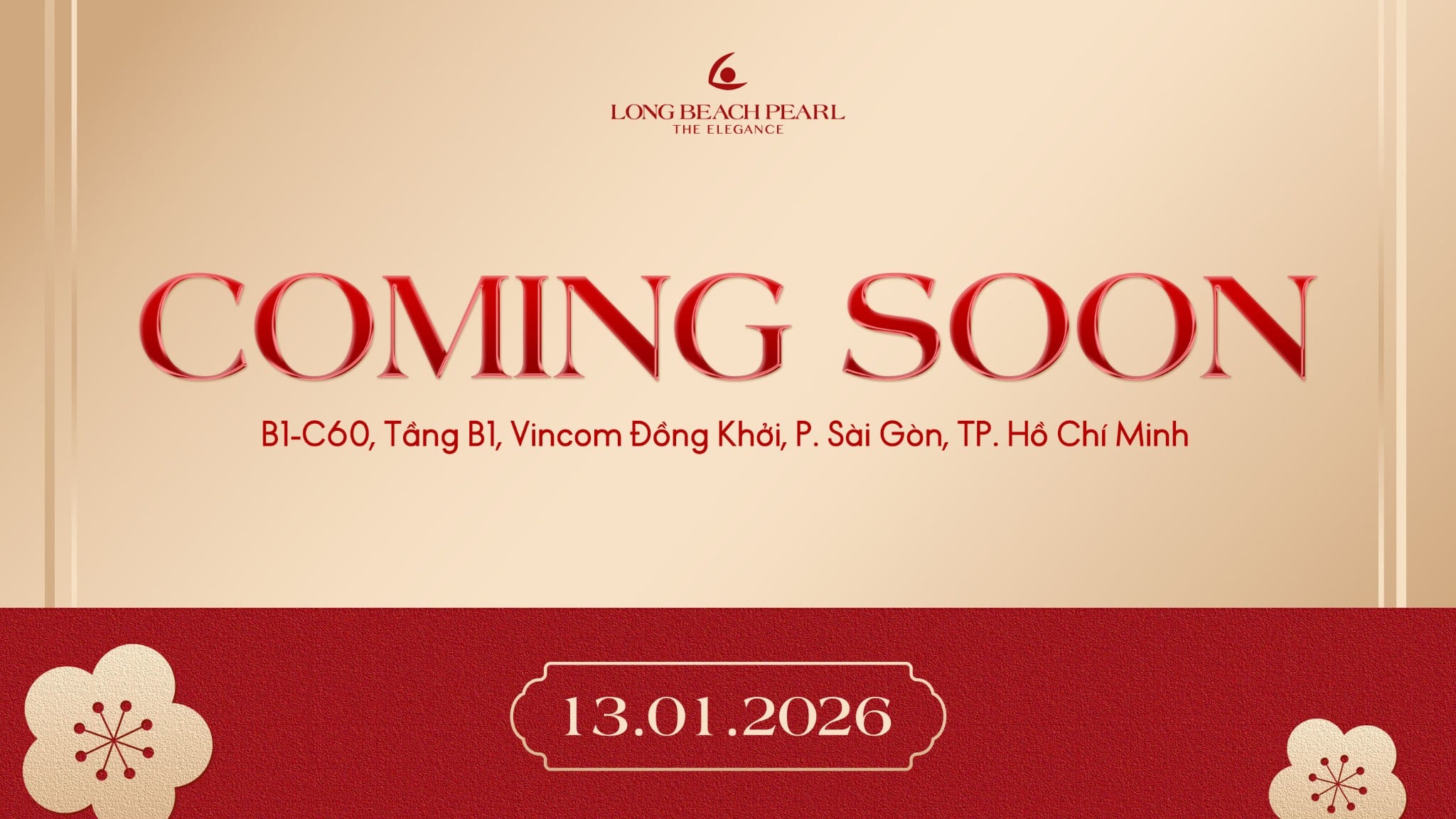 LONG BEACH PEARL CHÍNH THỨC CÓ MẶT TẠI VINCOM ĐỒNG KHỞI