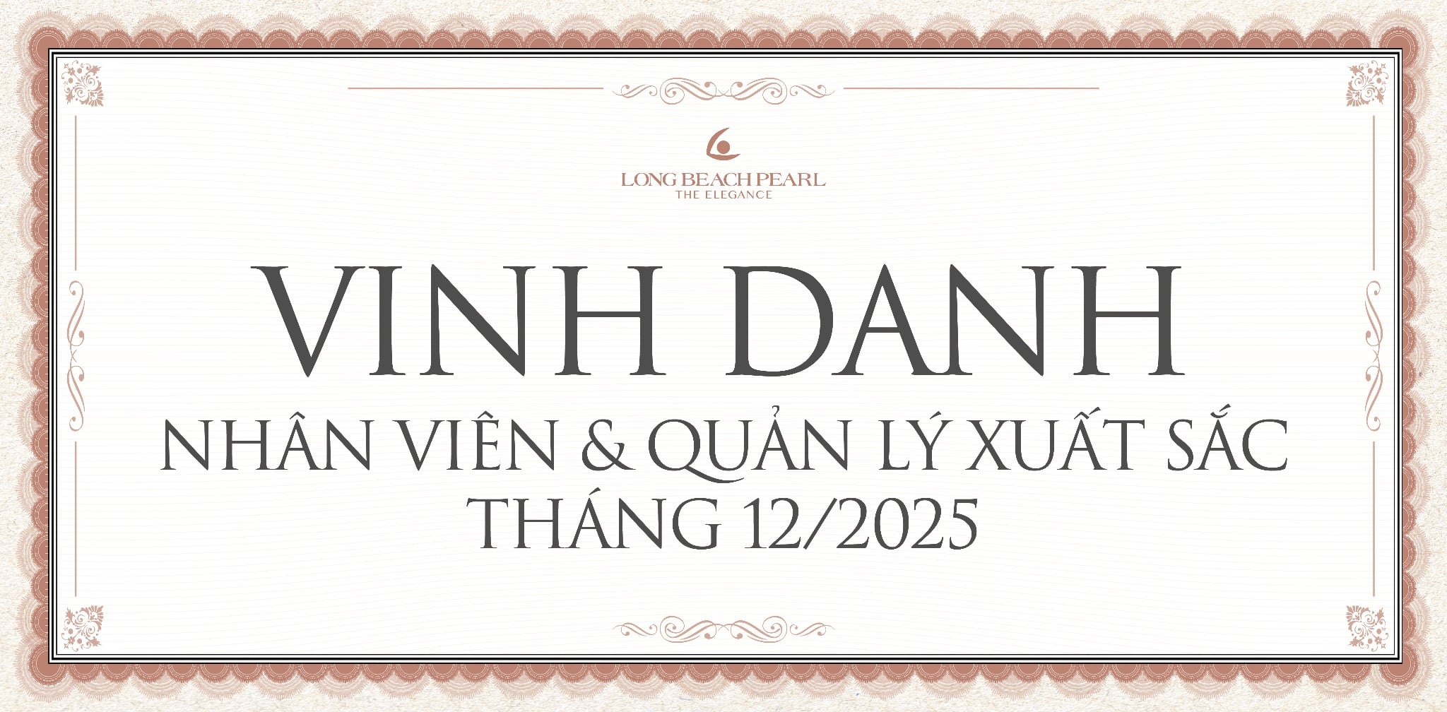 VINH DANH CÁ NHÂN & PHÒNG BAN XUẤT SẮC THÁNG 12: TÂM VỮNG VÀNG, NGỌC TOẢ SÁNG