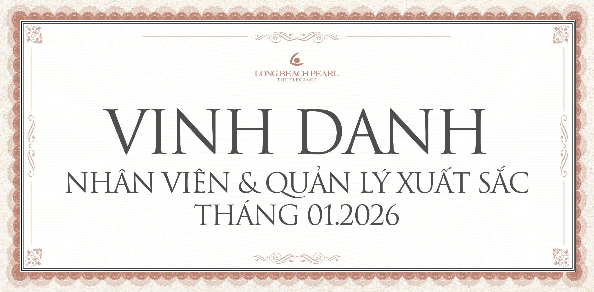 VINH DANH NHÂN VIÊN & QUẢN LÝ XUẤT SẮC THÁNG 01/2026
