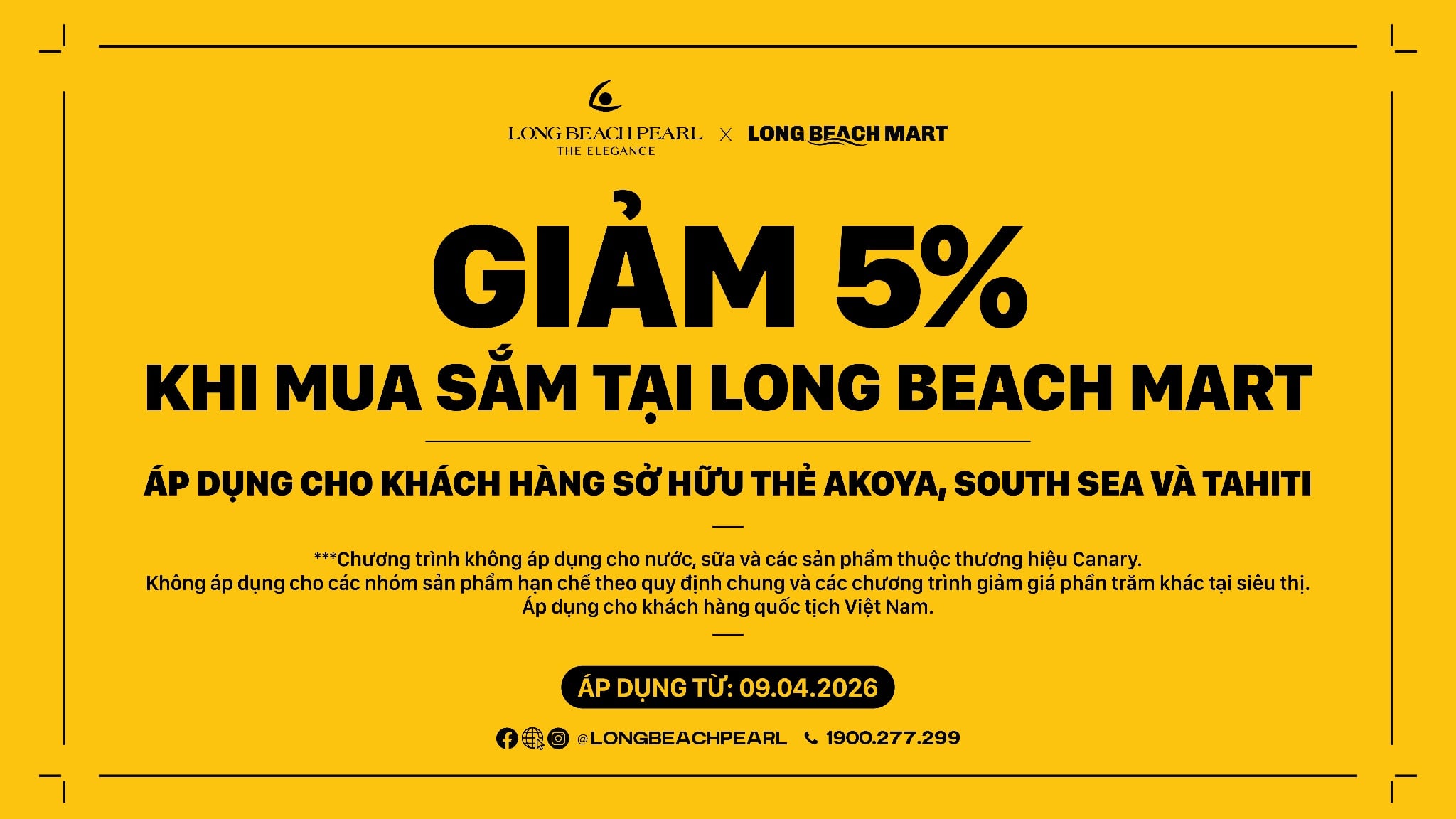 ĐẶC QUYỀN DÀNH CHO KHÁCH HÀNG VIP KHI MUA SẮM TẠI SIÊU THỊ LONG BEACH MART.