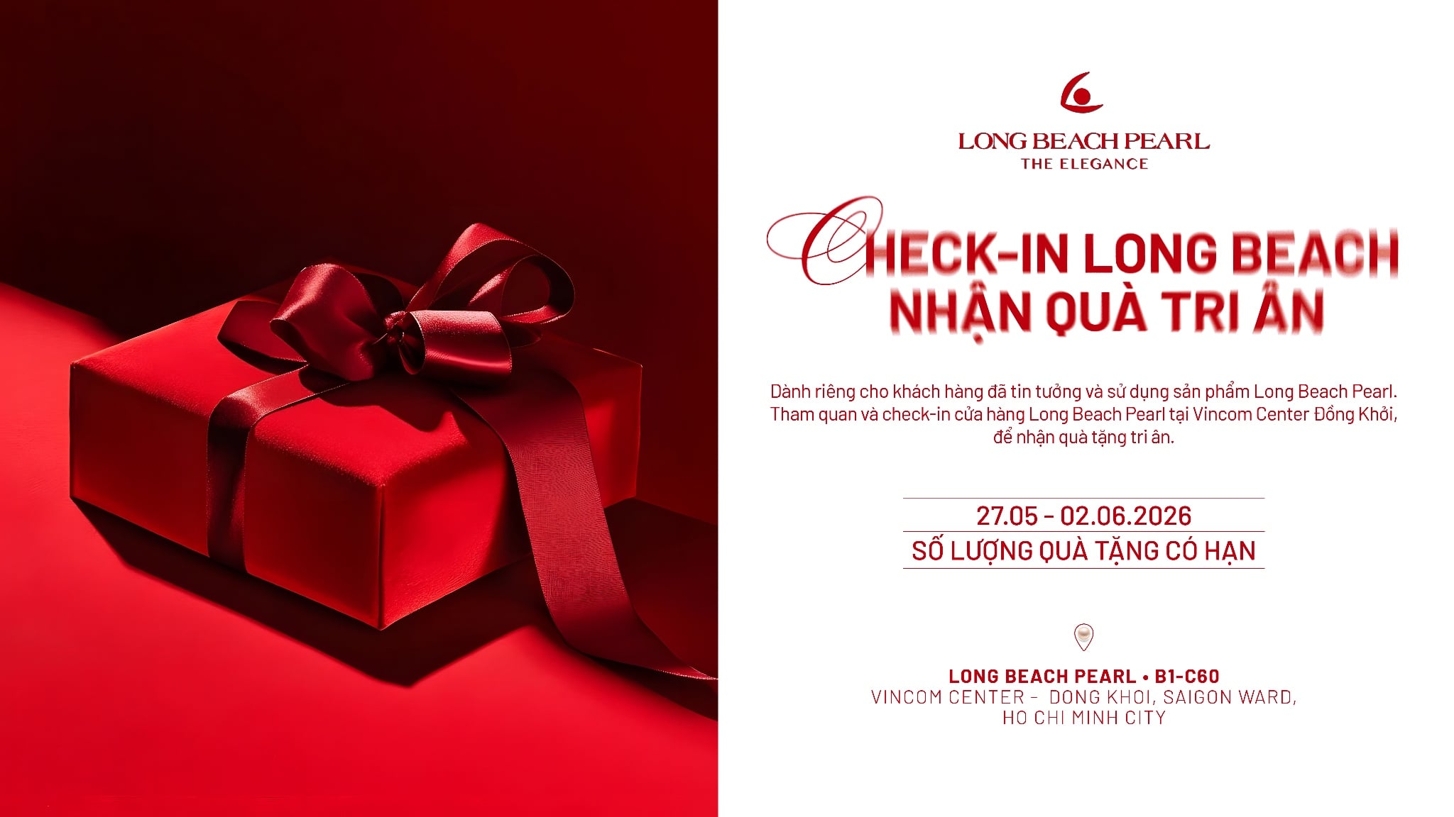 CHECK IN LONG BEACH - NHẬN QUÀ TRI ÂN
