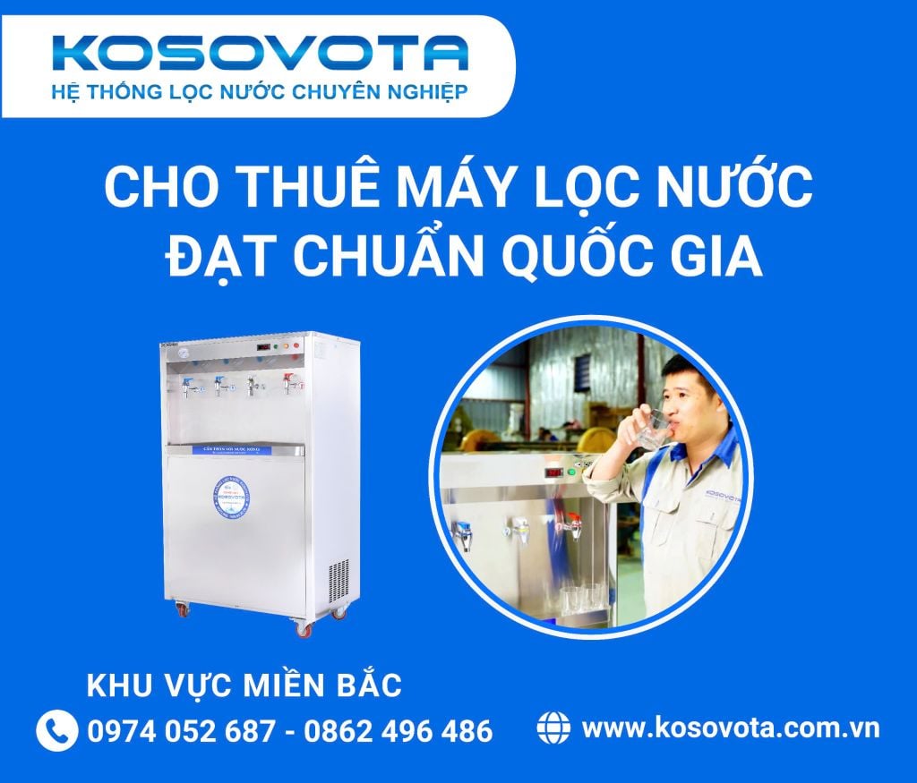 THUÊ MÁY LỌC NƯỚC - GIẢI PHÁP TỐI ƯU CHI PHÍ CHO DOANH NGHIỆP