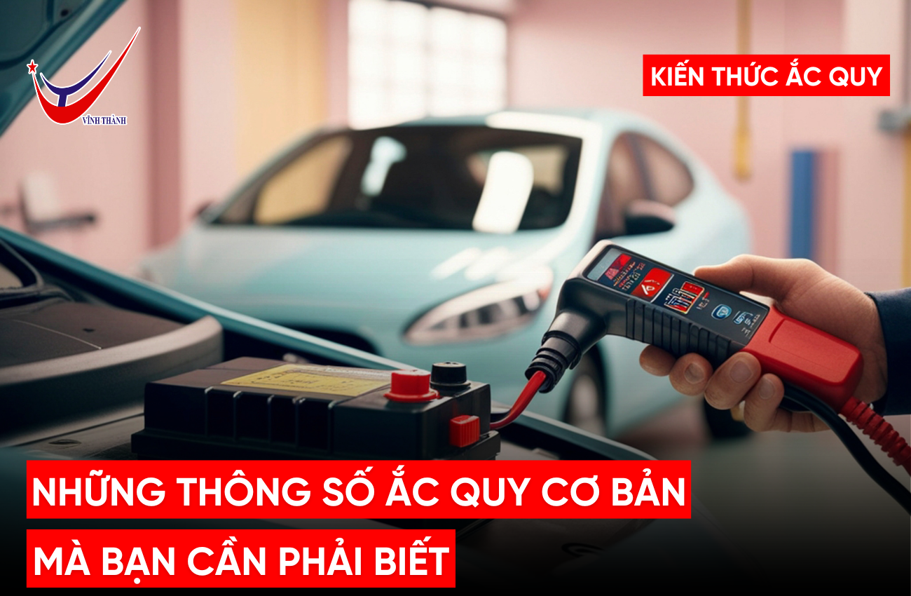 Những Thông Số Ắc Quy Cơ Bản Mà Bạn Cần Phải Biết