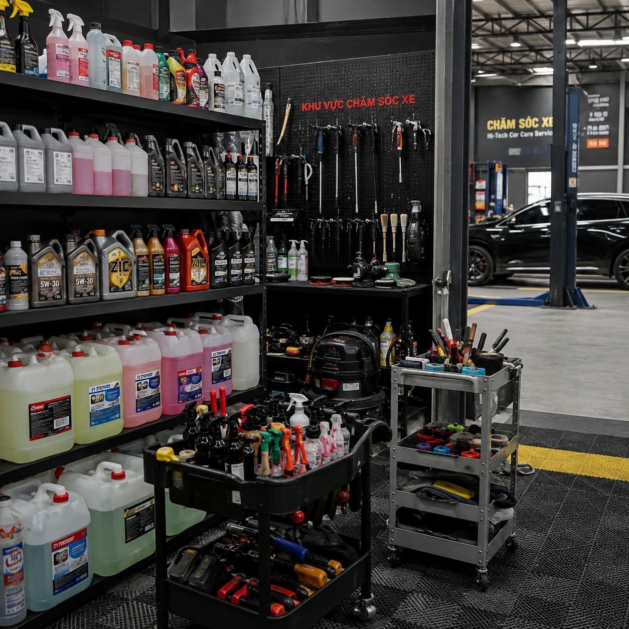 Nhận diện nguồn gốc mùi hóa chất garage và tác hại tiềm ẩn