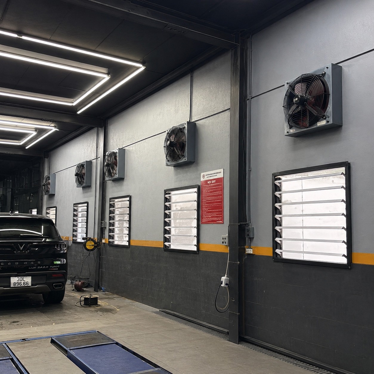 Tại sao bắt buộc phải đầu tư hệ thống thông gió garage và phòng sơn?