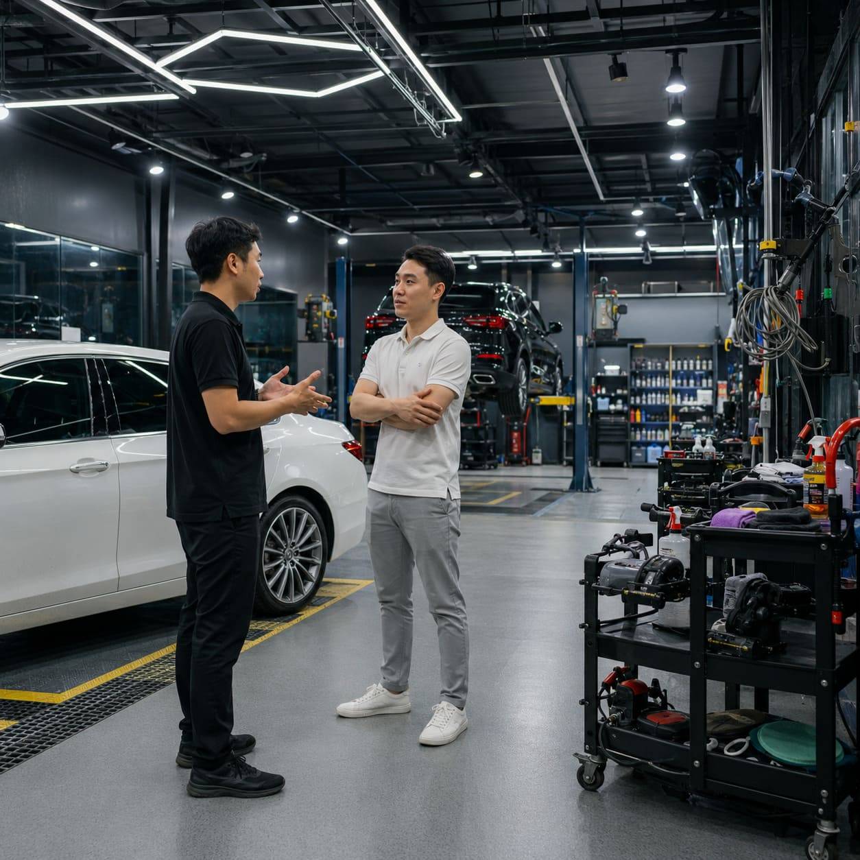 Các loại giấy phép mở tiệm rửa xe bắt buộc phải có năm 2026