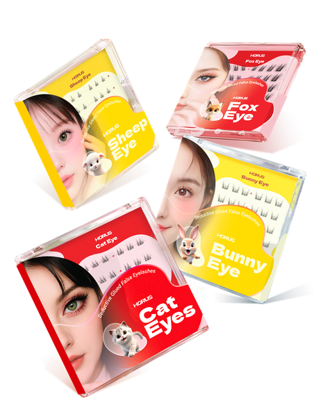 GIỚI THIỆU MI GIẢ TỰ DÍNH HORUS MOOD LENS GLUED FALSE EYELASHES