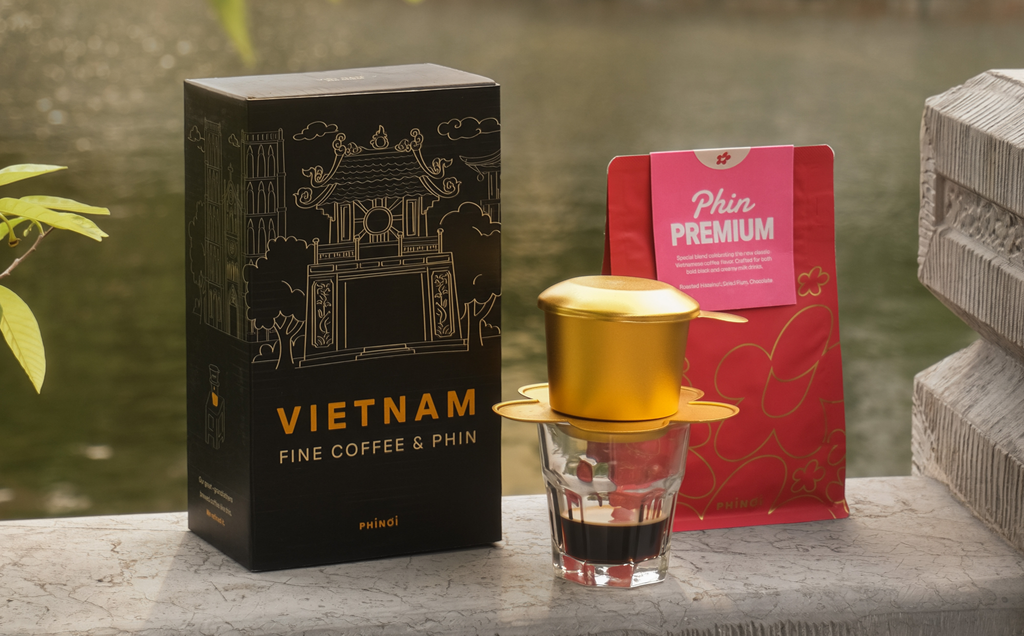 Hộp Quà Phin Nhôm Hoa: Món quà dành cho người thân, đối tác và bạn bè quốc tế