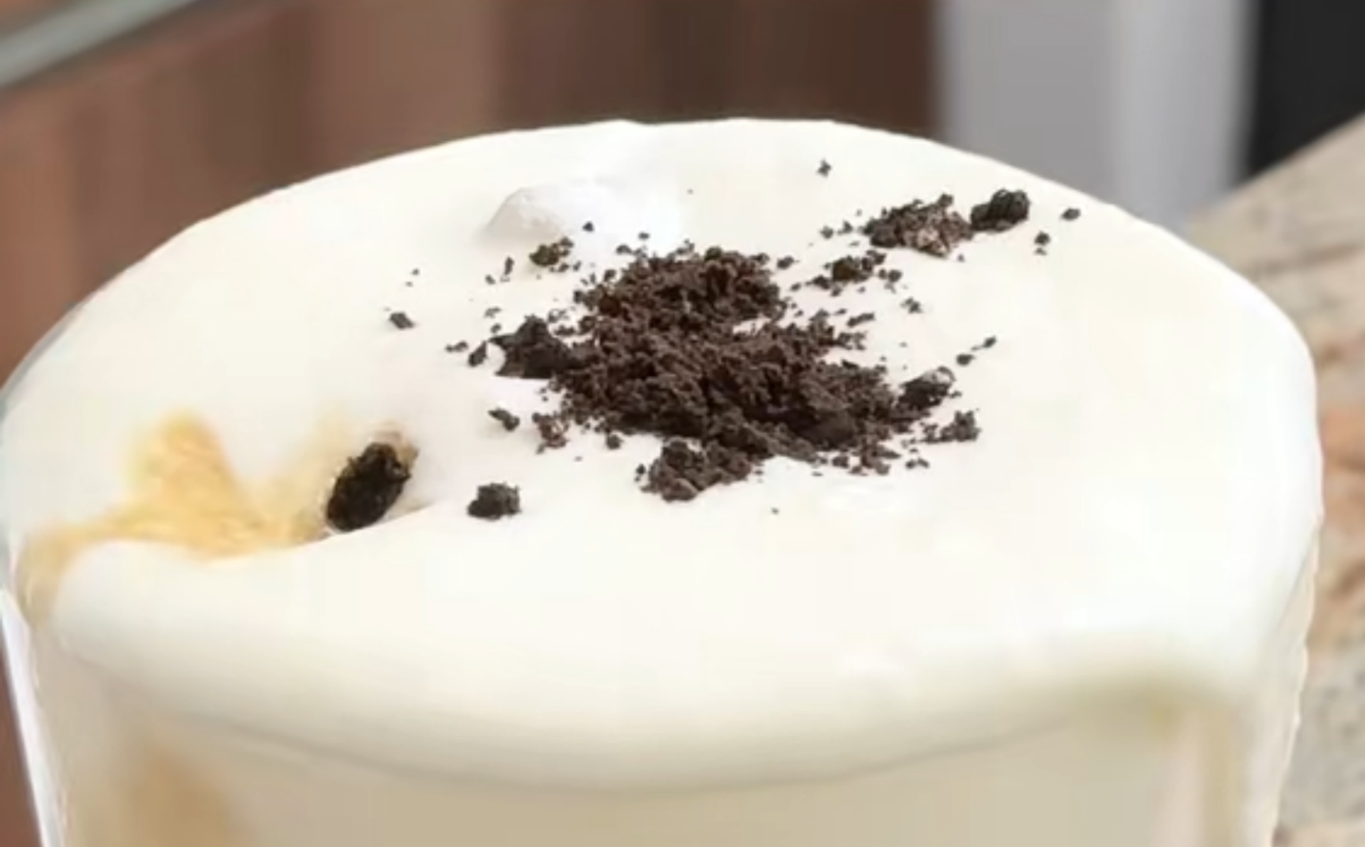 Oreo Latte với cà phê Phin.