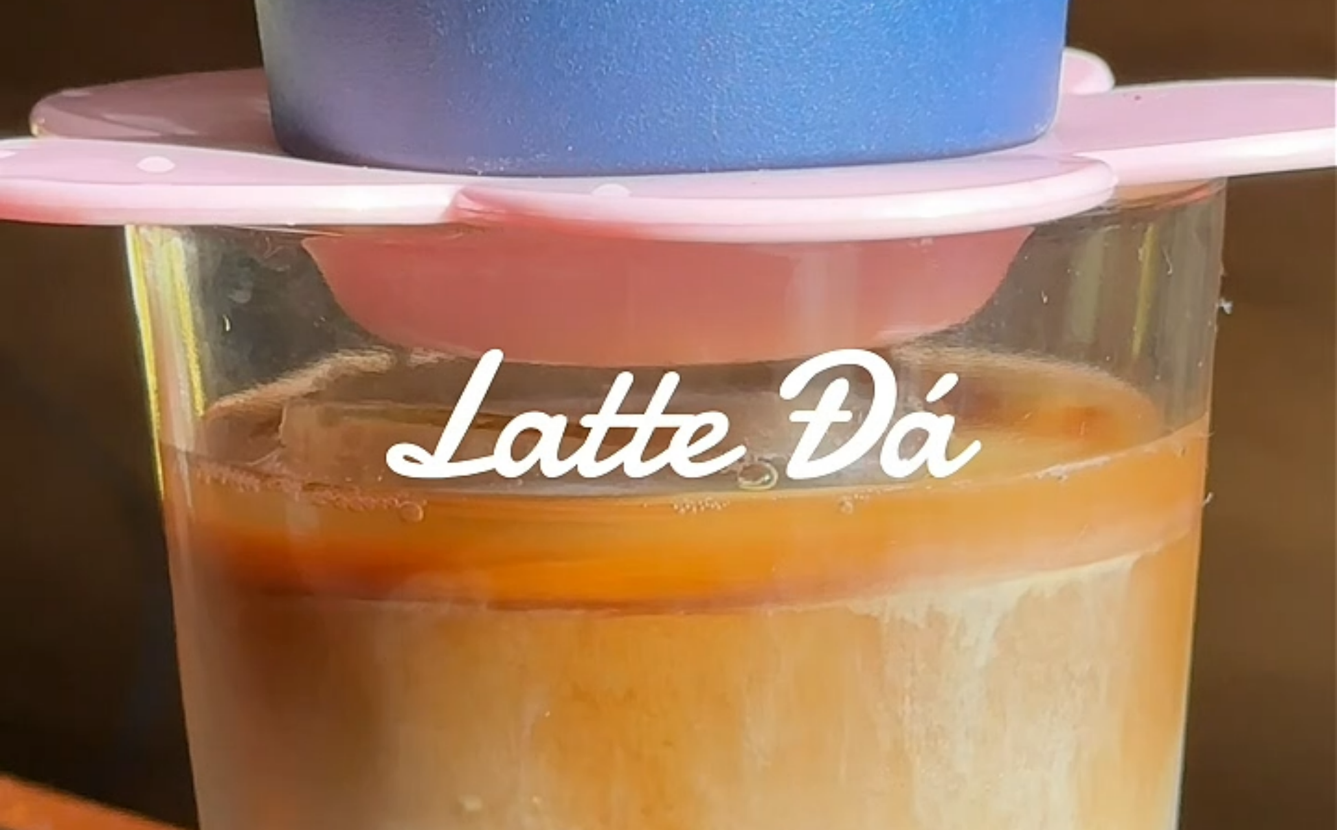 Công thức Latte đá với PHINƠI