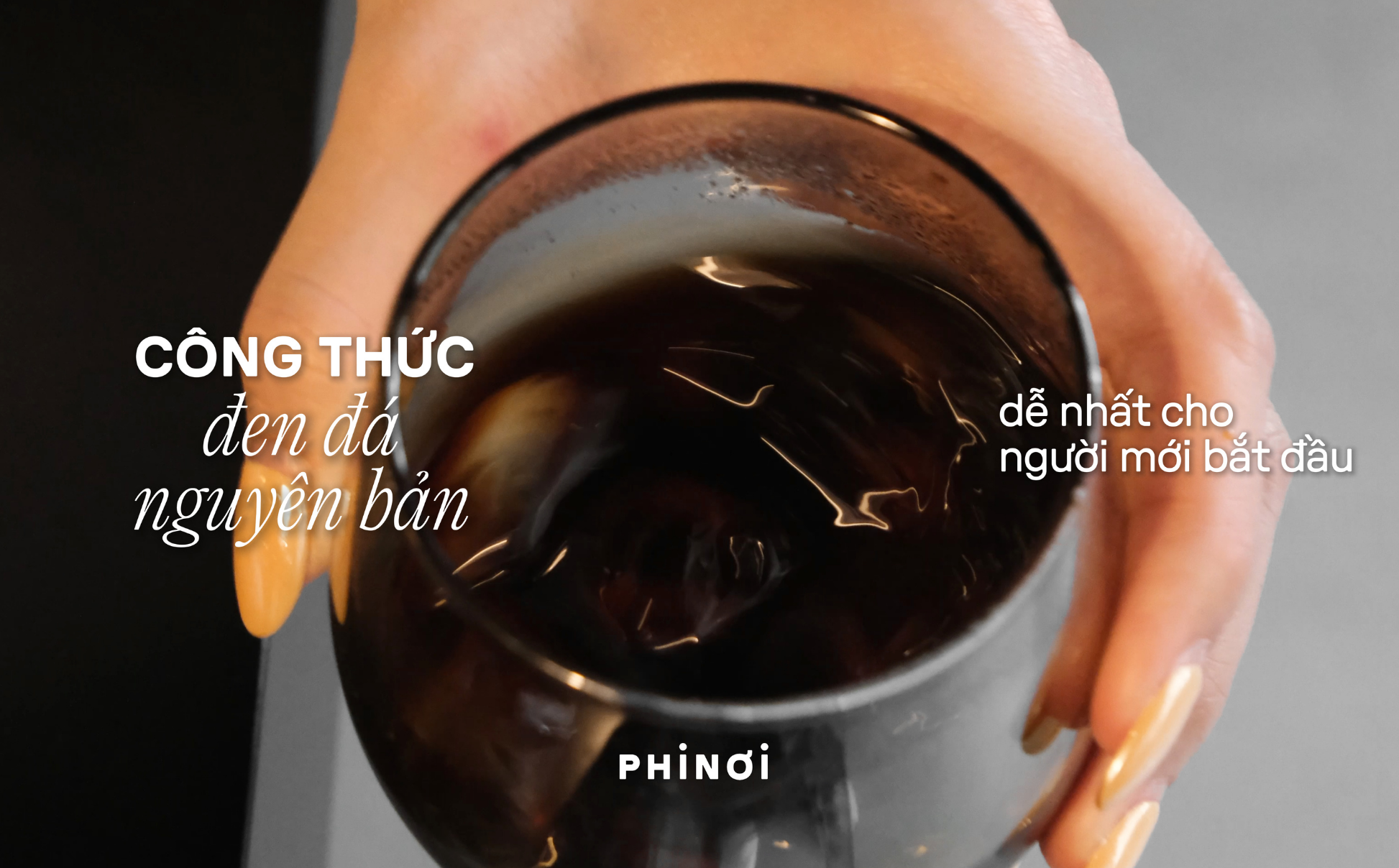 Đen đá nguyên bản: Công thức dễ và ngon cho người mới bắt đầu.