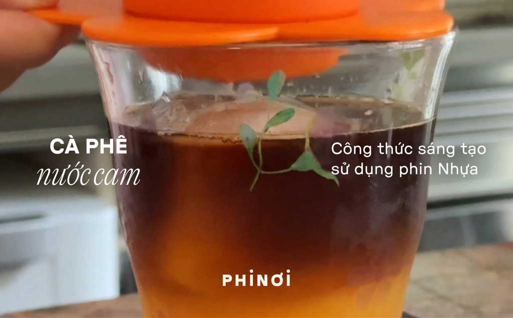 Cà phê nước cam với PHINƠI!