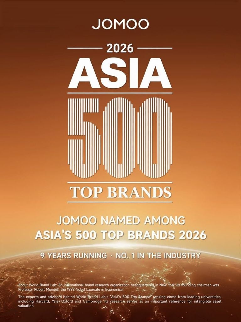 JOMOO LẦN THỨ 9 LIÊN TIẾP LỌT TOP 500 THƯƠNG HIỆU HÀNG ĐẦU CHÂU Á!