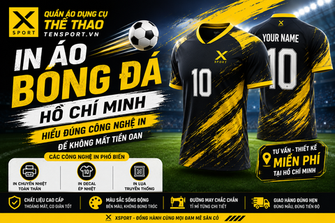 ⚽ In Áo Bóng Đá Hồ Chí Minh: Hiểu Đúng Công Nghệ In Để Không Mất Tiền Oan