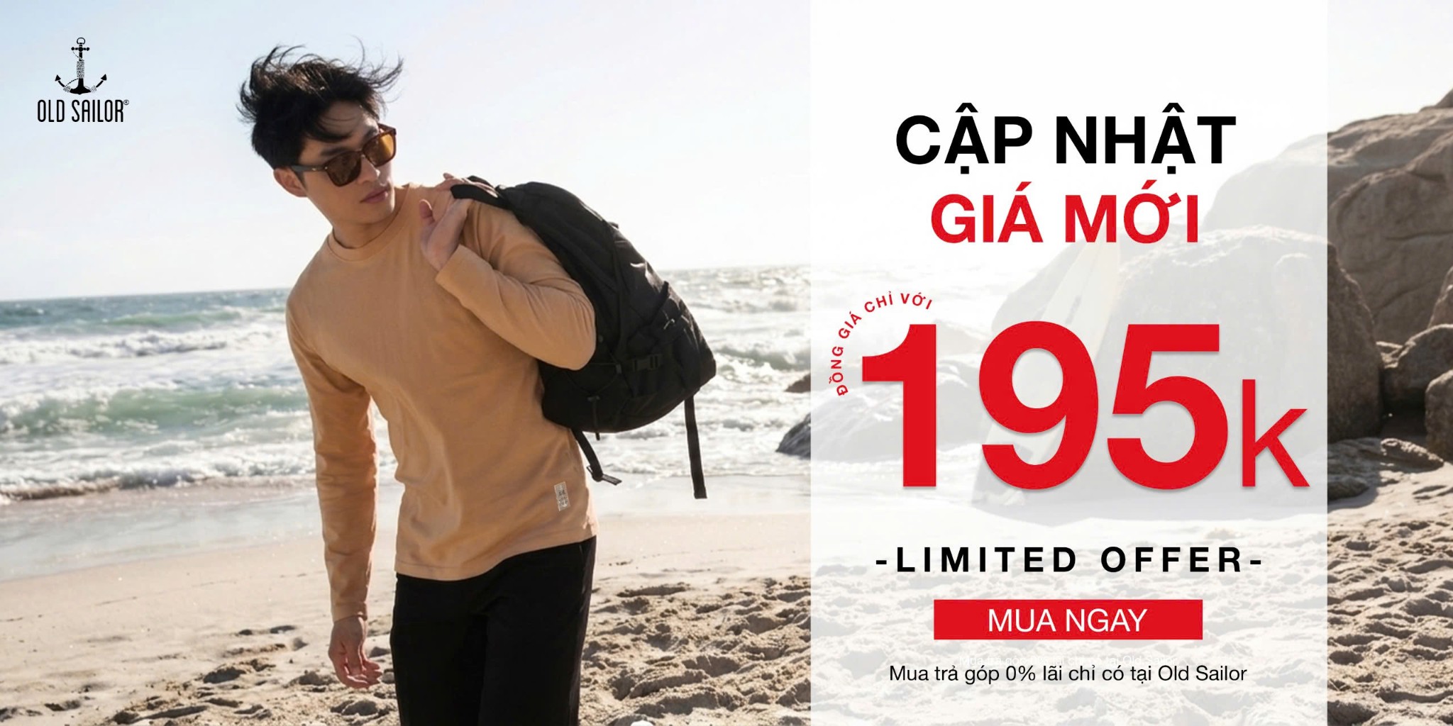 🚨 OLD SAILOR ĐỒNG GIÁ 195K – CẬP NHẬT GIÁ MỚI CHO NHIỀU ITEM HOT 🚨