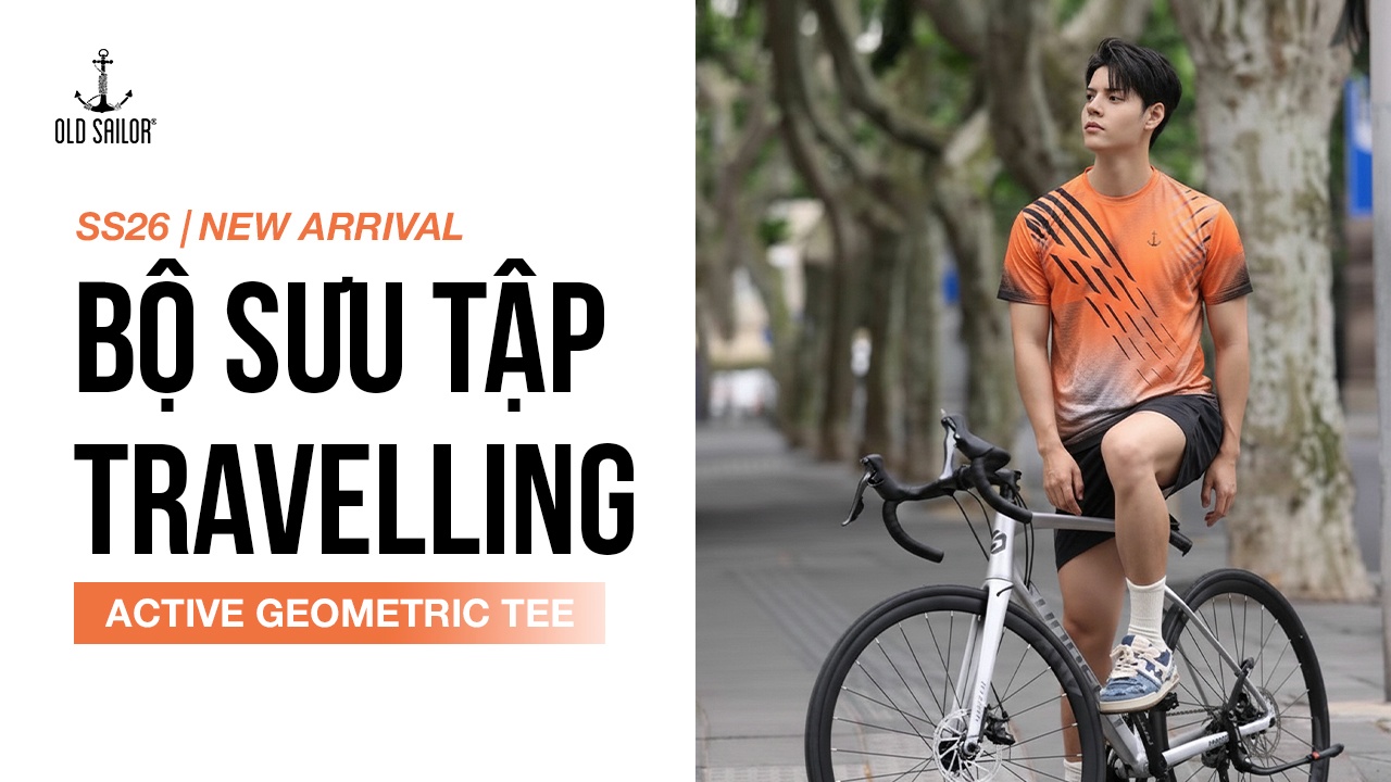 Áo Thun Travelling Old Sailor – Linh Hoạt Trên Mọi Hành Trình