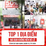 OUTLET SALE TẠI OLD SAILOR 509 SƯ VẠN HẠNH – KHÔNG GIAN MUA SẮM “CHẤT” CHO ANH EM SĂN DEAL GIÁ HỜI