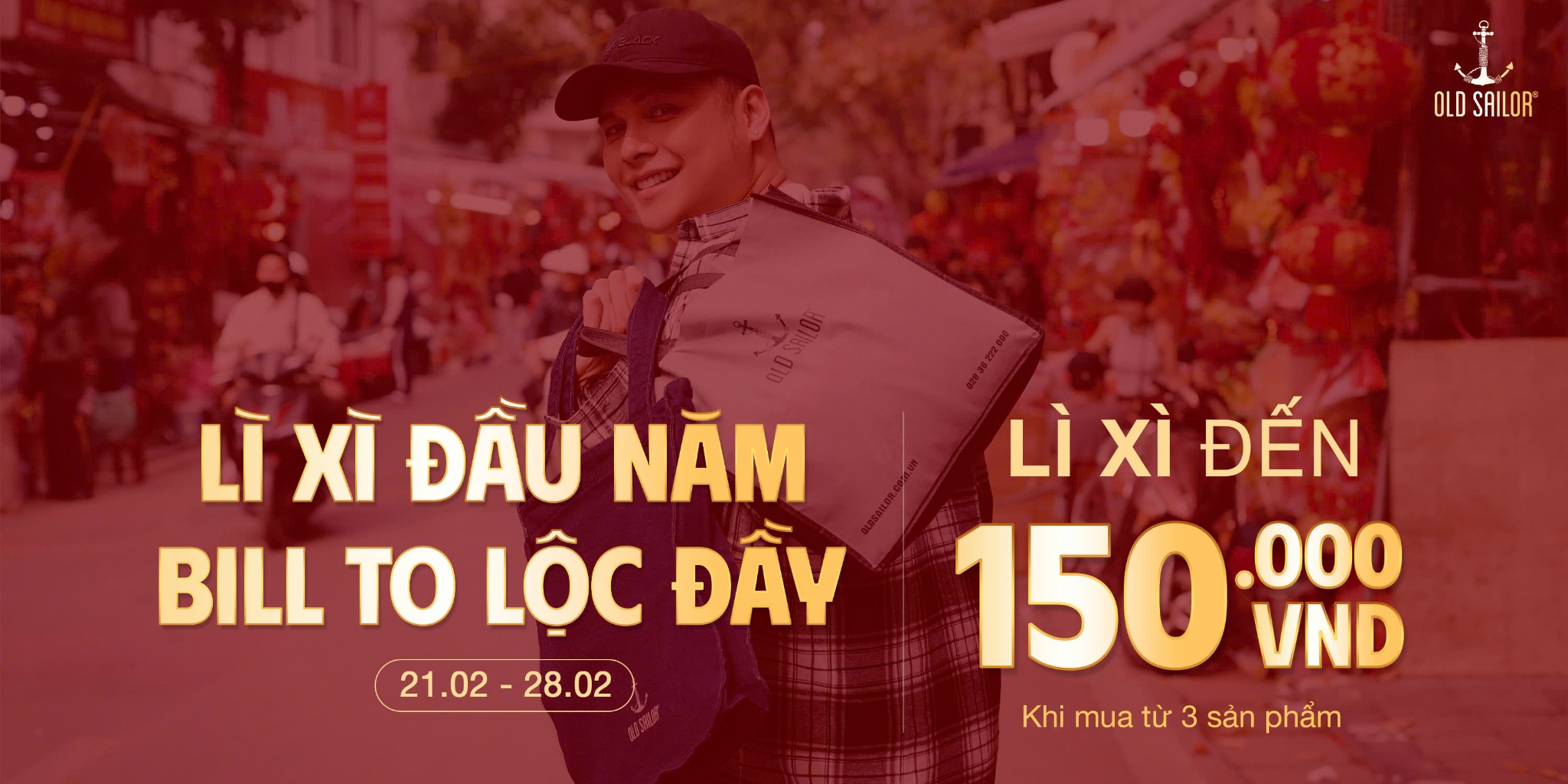 LÌ XÌ ĐẦU NĂM – BILL TO LỘC ĐẦY
