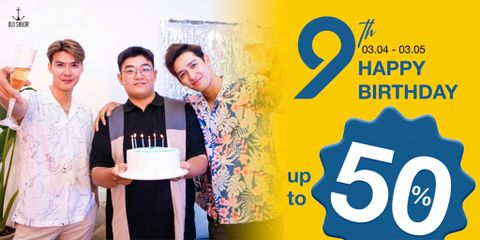 OLD SAILOR 9TH BIRTHDAY – MỜI BẠN ĐẾN “CHEER VUI”