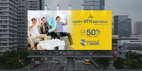 OLD SAILOR 9TH BIRTHDAY – MỜI BẠN ĐẾN “CHEER VUI”