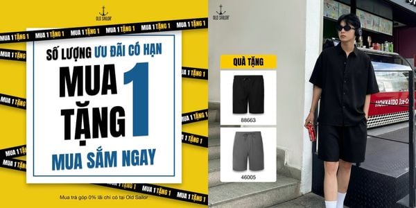 MUA 1 TẶNG 1 – ƯU ĐÃI THỜI TRANG NAM KHÔNG NÊN BỎ LỠ