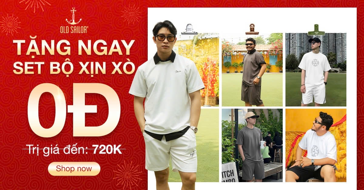 TẾT-CHAN – MẶC LÀ THẤY TẾT GẦN HƠN | BST TẾT 2026 TẠI OLD SAILOR