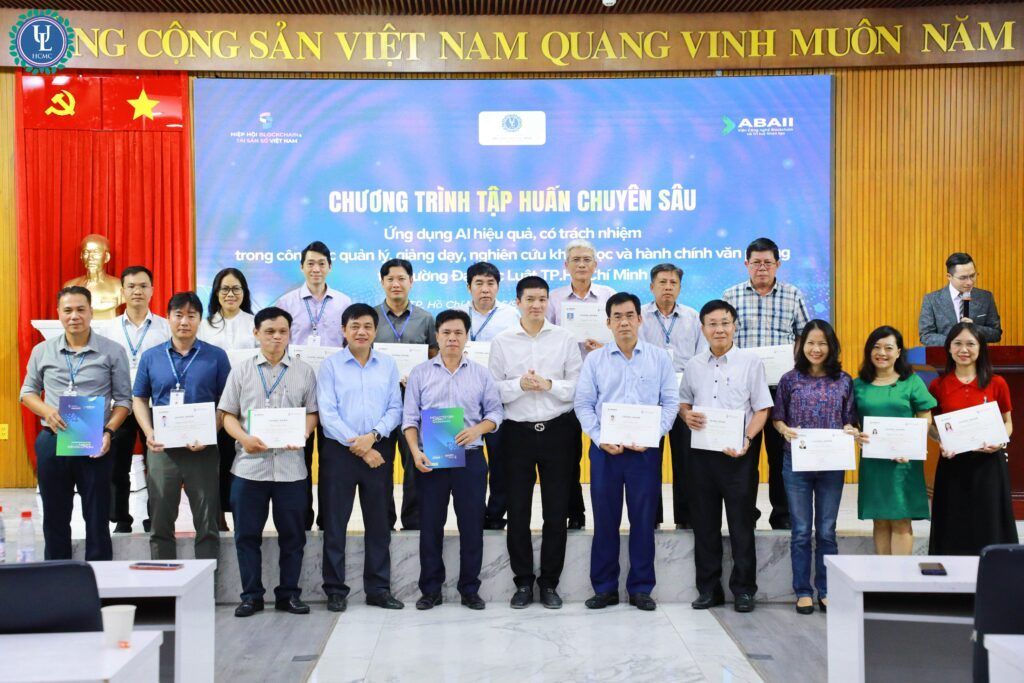 Viện ABAII đồng hành Đại học Luật TP.HCM ứng dụng AI trong quản lý, giảng dạy và nghiên cứu