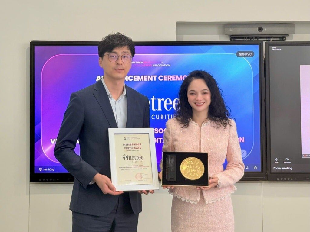 Pinetree – định chế tài chính Hàn Quốc đầu tiên trở thành hội viên VBA