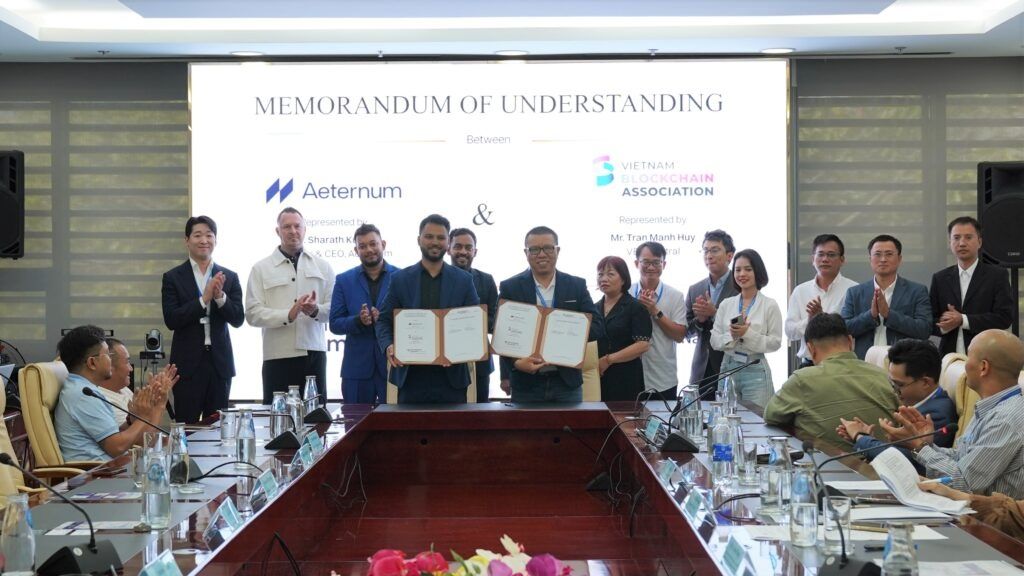 VBA ký MOU với Aeternum tổ chức Unchained Summit – Vietnam Edition