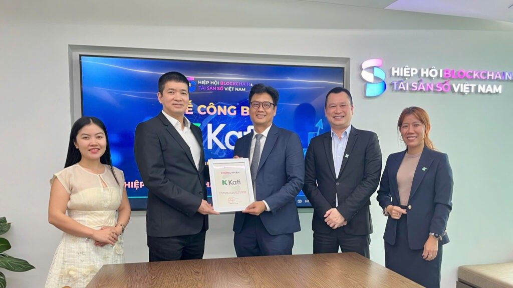 Hiệp hội Blockchain và Tài sản số Việt Nam công bố CTCP Chứng khoán Kafi trở thành hội viên Bạch kim