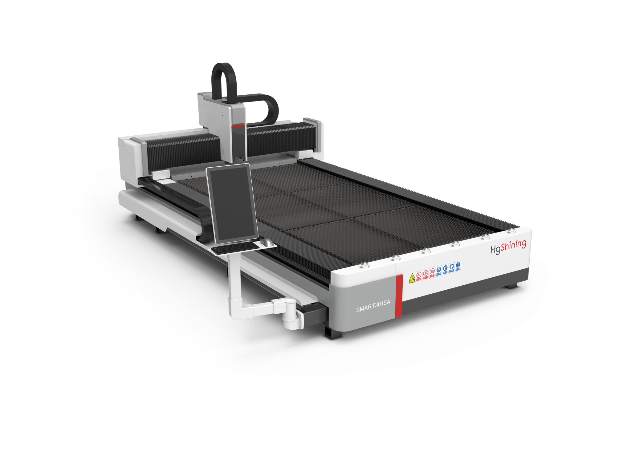 How thick can a 4000w laser cutting machine cut?