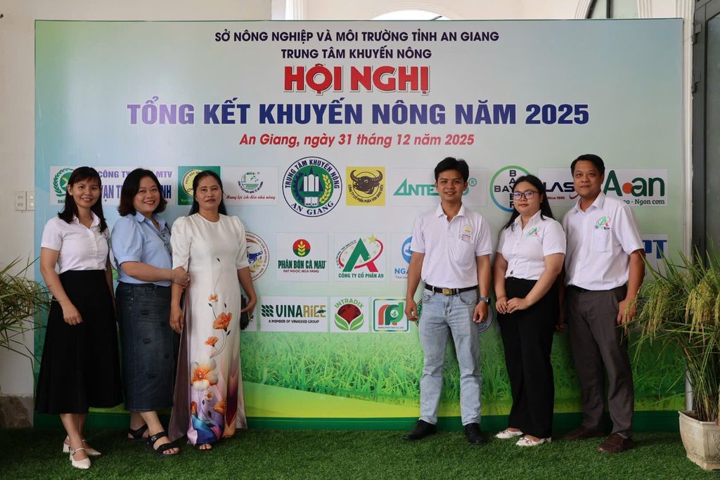 CÔNG TY CỔ PHẦN A9 ĐỒNG HÀNH CÙNG TRUNG TÂM KHUYẾN NÔNG TỈNH AN GIANG