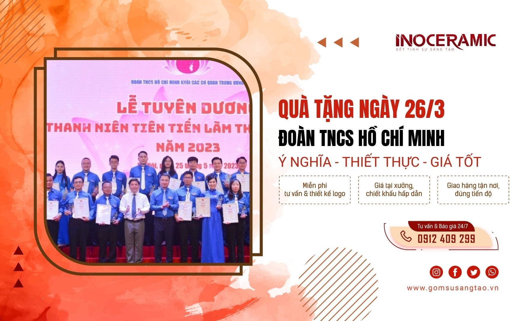 10+ Quà tặng ngày 26/3 ý nghĩa, thiết thực cho đoàn Thanh Niên