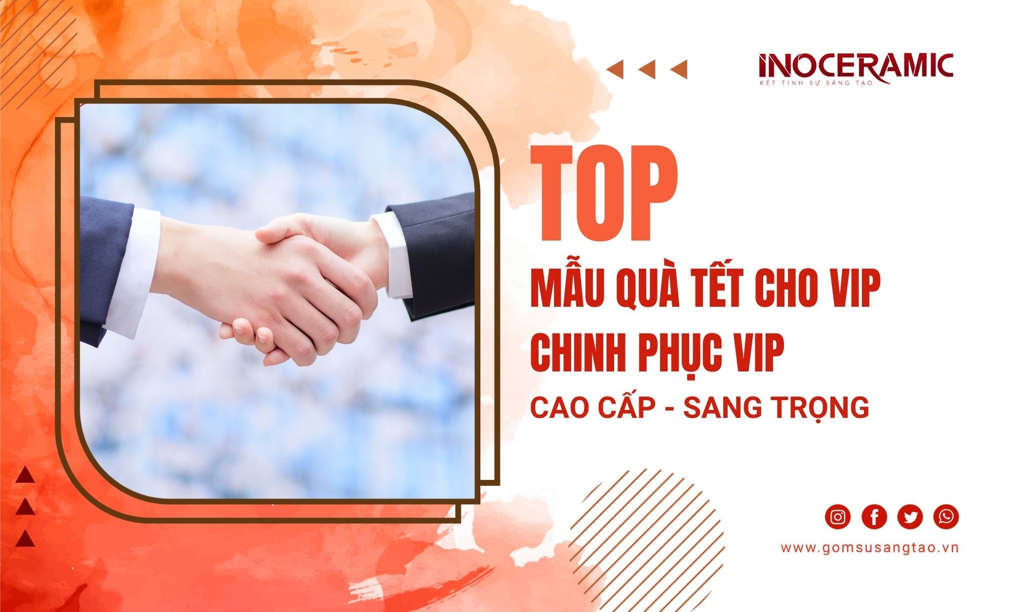 Các mẫu quà Tết cho VIP cao cấp chinh phục khách hàng - đối tác