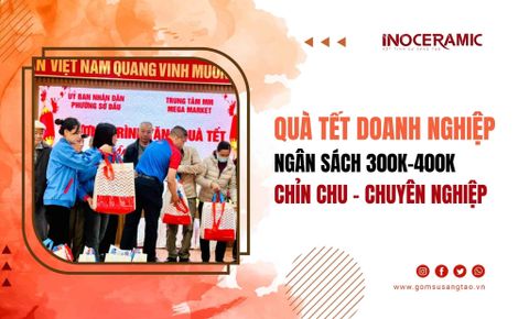 Gợi ý top các mẫu giải pháp quà Tết 300k-400k cho doanh nghiệp