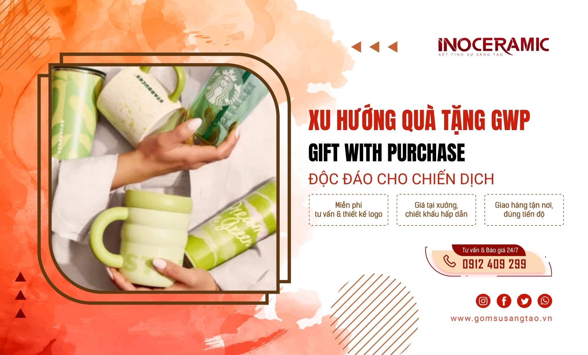 Xu hướng quà tặng GWP - Gift with Purchase độc đáo cho chiến dịch