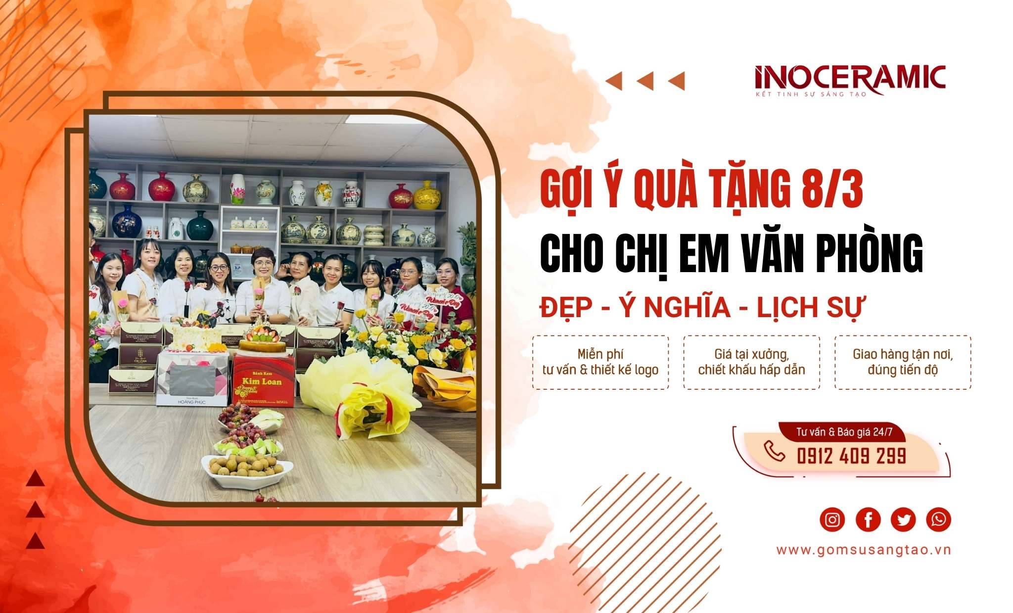 Quà tặng 8/3 cho phụ nữ văn phòng: Đẹp, lịch sự và dễ sử dụng