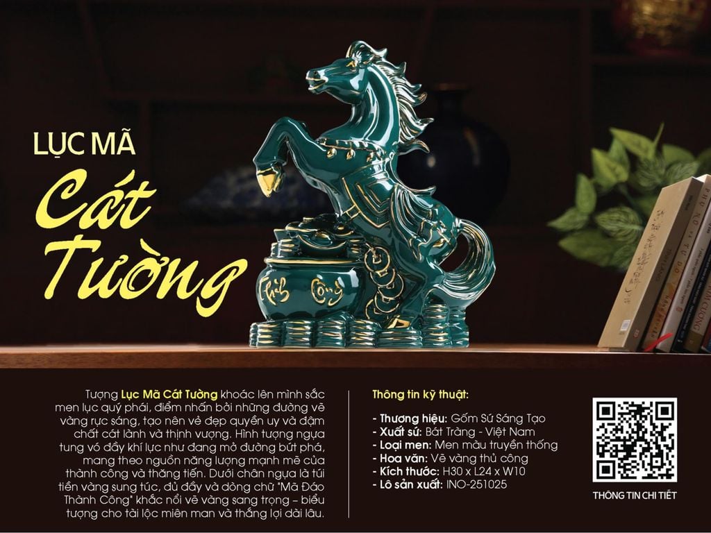 Tượng ngựa Bát Mã Truy Phong