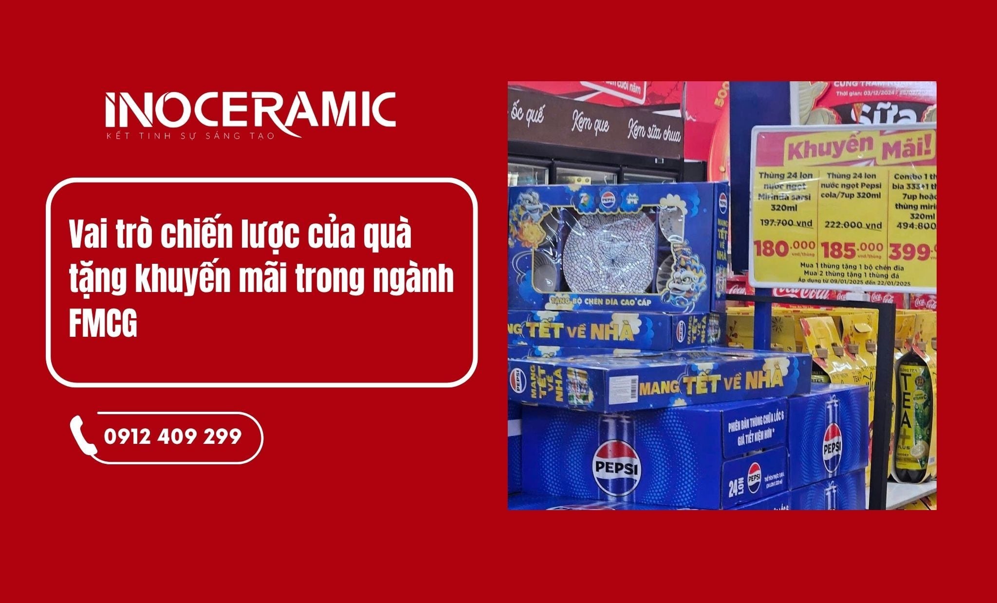 Xưởng cung cấp giải pháp quà tặng khuyến mại - khuyến mãi cho ngành hàng FMCG