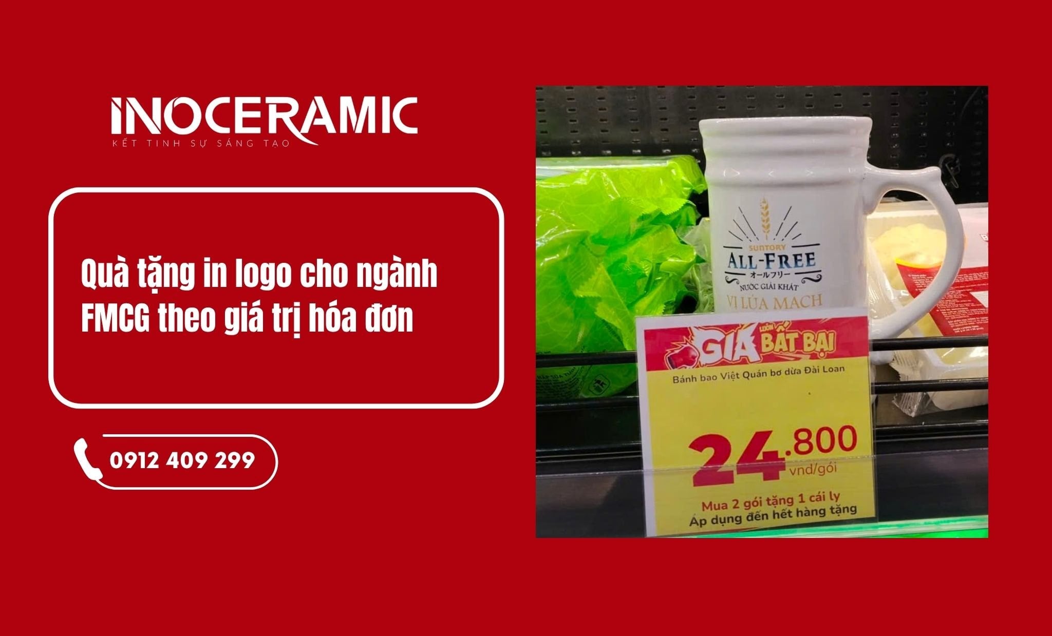 Xưởng cung cấp giải pháp quà tặng khuyến mại - khuyến mãi cho ngành hàng FMCG