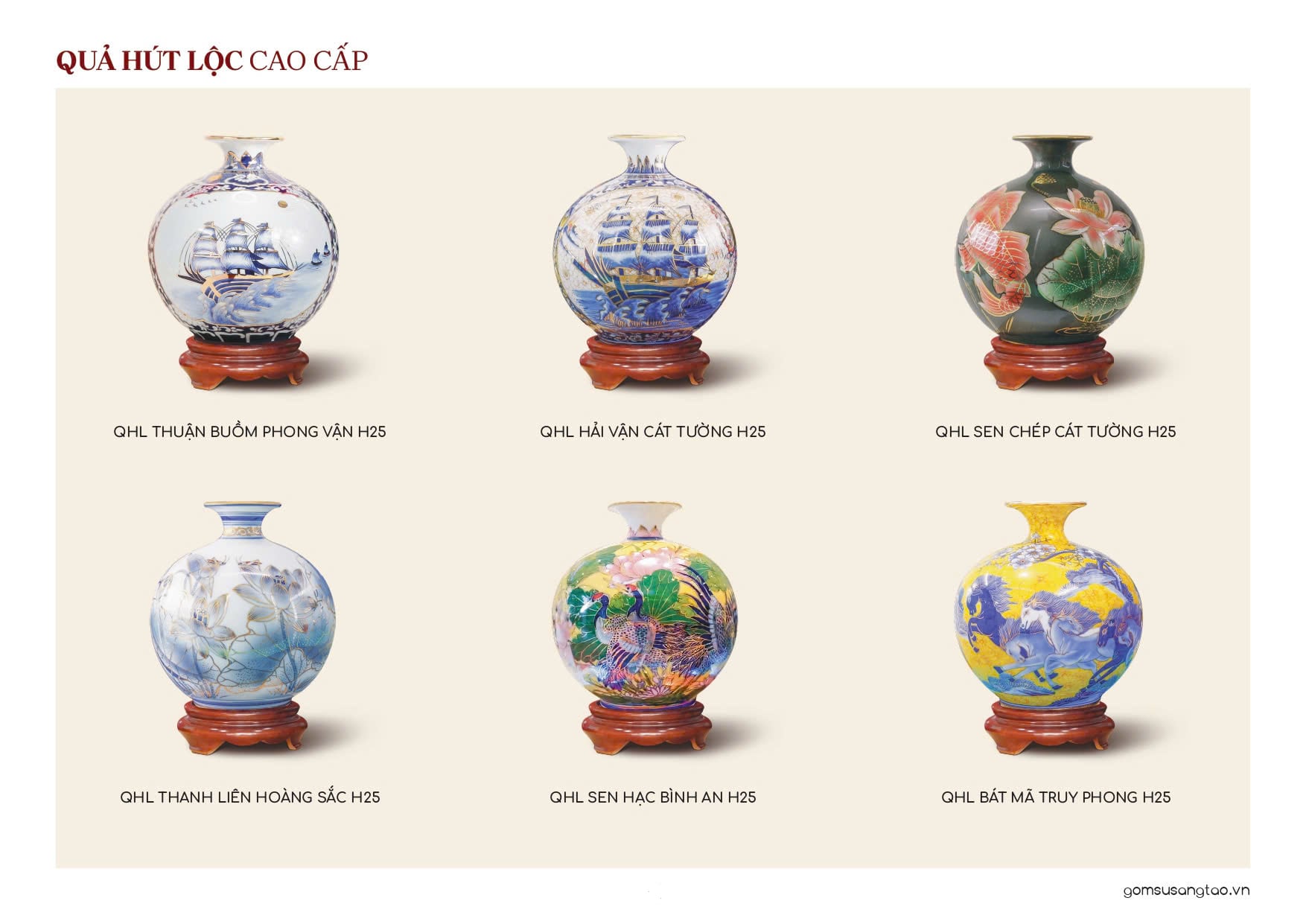 Một số mẫu quả hút lộc phong thuỷ, món quà ý nghĩa cho Tết Bính Ngọ 2026.