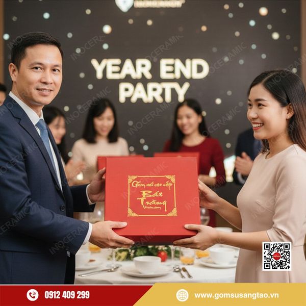 Hộp quà Tết cao cấp Indochine Hương Xuân – quà biếu sang trọng 2026