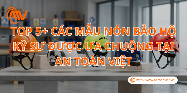 Top 5+ Các Mẫu Nón Bảo Hộ Kỹ Sư Được Ưa Chuộng Tại An Toàn Việt