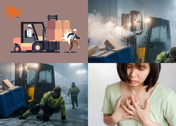Nguy cơ tai nạn trong kho đông lạnh