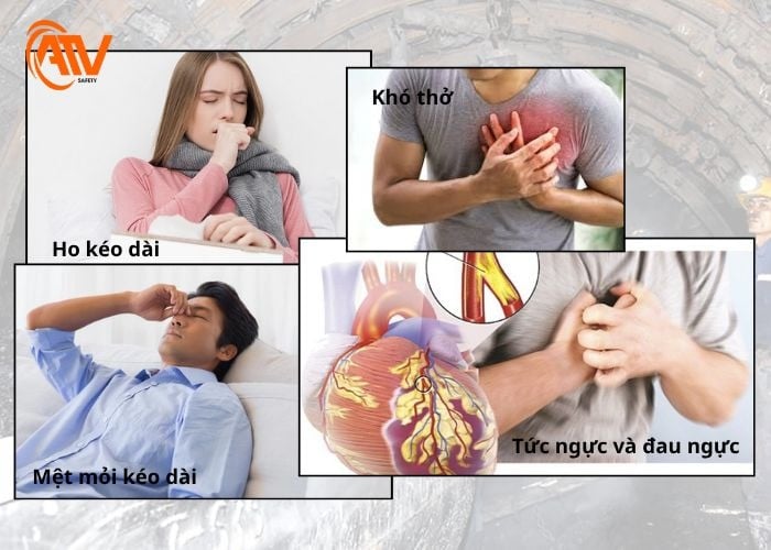 Những dấu hiệu và triệu chứng của bệnh bụi phổi mang đến