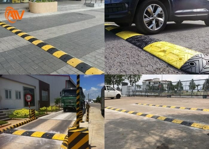 Những loại gờ giảm tốc phân loại theo phương tiện sử dụng phổ biến